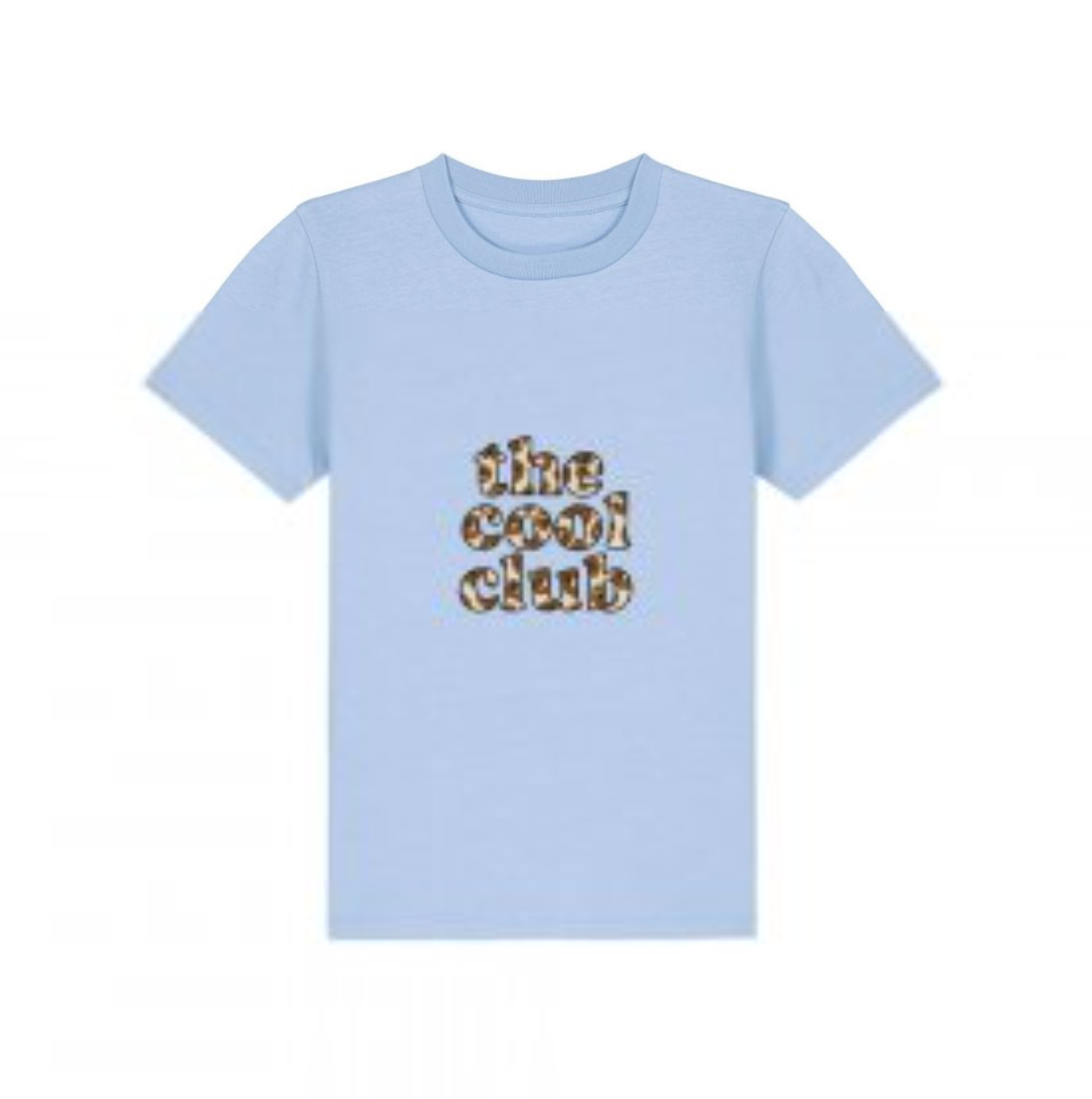🩵 School blue THE COOL CLUB 🩵 Tee-shirt  ! Woke! Paris