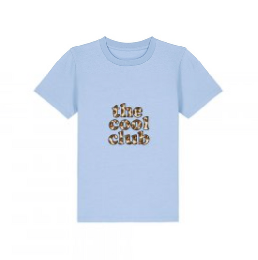 🩵 School blue THE COOL CLUB 🩵 Tee-shirt  ! Woke! Paris