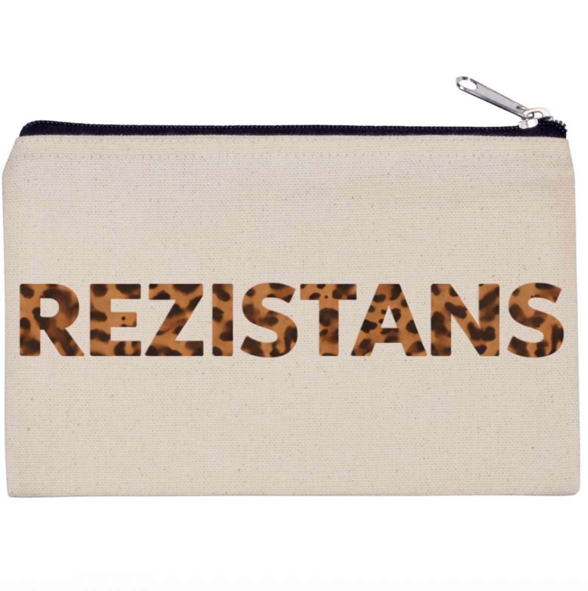 Rezistans  💜  x LEOPARD Middle Pouch Woke! Paris