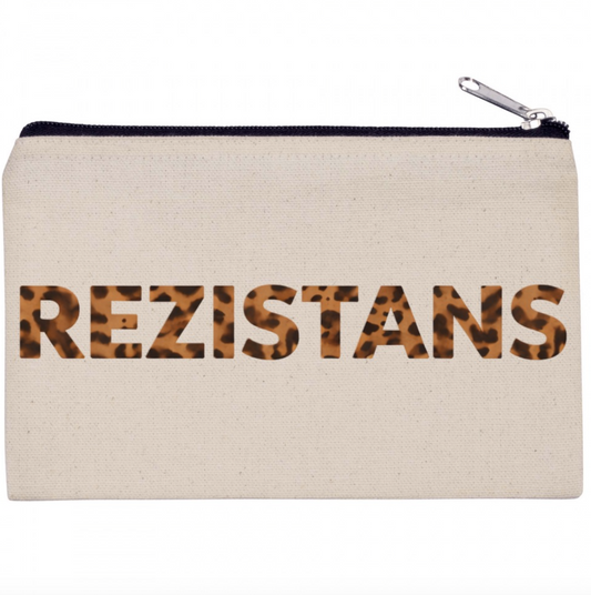 Rezistans  💜  x LEOPARD Middle Pouch Woke! Paris