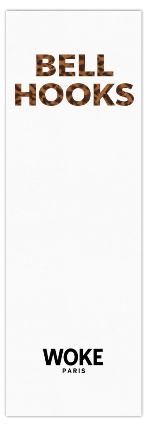 🎁 Bell Hooks - BOOKMARK 🖤🤍 WOKE Paris